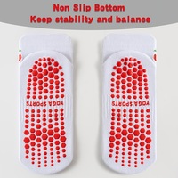 Chaussettes de Pilates personnalisables OEM & ODM avec logo, respirantes, pour entraînement en studio