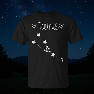 T-shirt Astrologique Signe du Zodiaque Taureau pour les Naissances de avril et de mai - Produit Promotionnel Premium - Product Image 3