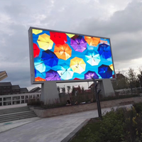 Panneau en aluminium moulé sous pression, grand écran vidéo Led de luxe pour la publicité en plein air, livraison gratuite en chine