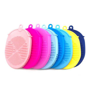 Brosse de bain pour le corps ultra douce avec silicone de qualité alimentaire pour bébé Berceau Cap Face Silicon Skin Scalp Smoother Shampooing Scrubber Glove - Product Image 2