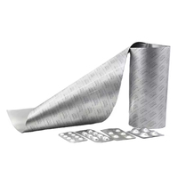 Emballage de capsules de pilules en aluminium composite triplex imprimé sur mesure pour l'emballage pharmaceutique, épaisseur de 130 à 200 microns