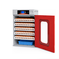 Incubateur commercial de 400 œufs avec retournement automatique des œufs, machine d'éclosion pour volailles, équipement d'élevage pour poulets, canards, cailles