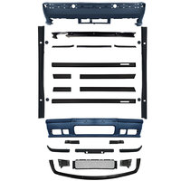Kit carrosserie CheWang pour BMW E36, mise à niveau vers kit carrosserie M3, pare-chocs arrière, jupes latérales, calandre (modèles 92-99)
