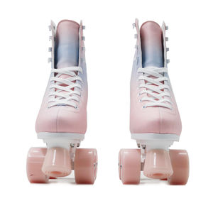 Patins à roulettes à <span class=keywords><strong>talon</strong></span> haut personnalisés <span class=keywords><strong>avec</strong></span> fonction lumineuse, semelle en PU, pour femmes et filles, idéaux pour le plaisir en extérieur - Product Image 4