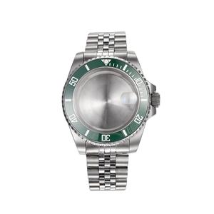 Браслет для часов RTS из нержавеющей стали, изогнутый юбилейный золотистый браслет серебристого цвета, подходит для RLX SKX Watch, 18 мм 19 м 20 мм - Product Image 1