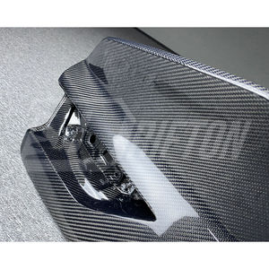 Almacén de Drifton en EE. UU. |    Tapa de Maletero Trasero Deportiva de Fibra de Carbono Estilo Ala con Acabado Brillante para Infiniti Q60 - Product Image 5