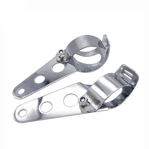 Support de montage de phare de moto de grande taille 35mm-43mm supports de lumière de fourche pour moto de course de café - Product Image 5