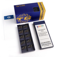 Outils de tournage originaux TG Inserts en carbure VNMG160404/VNMG160408-HM P3135 Inserts en carbure pour machine CNC PVD PCD 10 pièces