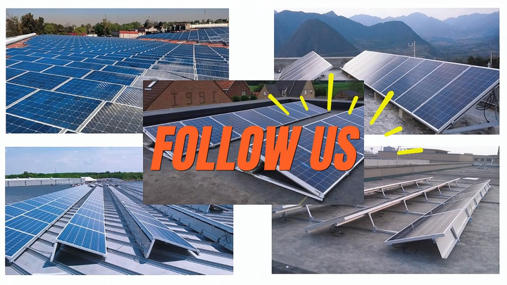 Solar Panel Fixing Rack Photovoltaic Installation Rooftop Mounting