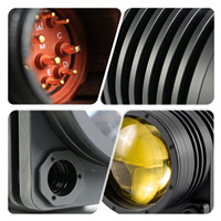 Projecteur laser LEP blanc à ultra haute intensité pour alerte périmétrique de station-service et de réservoir de carburant, à très longue portée