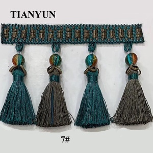 Frange Decorative in Poliestere di Alta Qualità, Produzione Diretta Tianyun, per Tende e Tessili per la Casa - Product Image 4