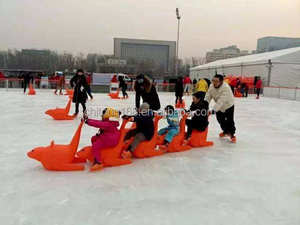 CHITONG - Patín de Nieve y Hielo con Material HDPE, Ayudante para Deportes de Nieve y Hielo, Modelo Sea Lion - Product Image 4