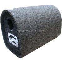 AUDIO de voiture 10 pouces avec boîte et ampli, caisson de basses de voiture, audio de voiture actif