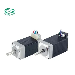 Fulling NEMA 8 16 23 34 1hp Step Moters Linear Actuator Step Motors With Brakes Actuator Linear Double End Shaft