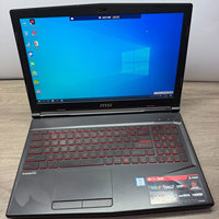 Ordinateur portable de jeu MSI GL63, processeur I7-8750H, carte graphique GTX 1060 6 Go, 16 Go de RAM, 256 Go de SSD + 1 To de disque dur, écran 15,6 pouces FHD 1920x1080