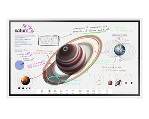 Pantalla Profesional LED Retroiluminada con Tecnología Táctil 4K UHD de 85 Pulgadas con Wi-Fi y Frecuencia de Actualización de 120Hz para Uso Comercial Digital Flip - Product Image 1