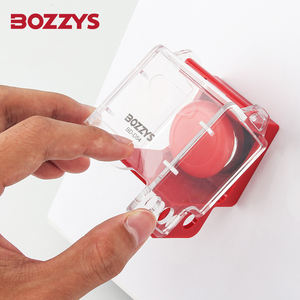 בוזי חירום להפסיק להפסיק את נעילת הבטיחות התקן חשמלי על הכפתור כדי למנוע פעולות מקריות - Product Image 4