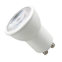Mini projecteur LED essentiel GU10 (MR11) dimmable Triac AC/DC avec garantie de 5 ans, usage résidentiel, IRC RA90