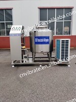 Pasteurisateur industriel automatique VBJX pour boissons et lait frais à petite échelle avec réservoir de refroidissement