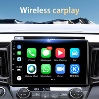 Lecteur DVD de voiture Android Gerllish avec écran tactile pour Toyota RAV4 2013 - 2018 avec navigation GPS, prend en charge la caméra d'origine