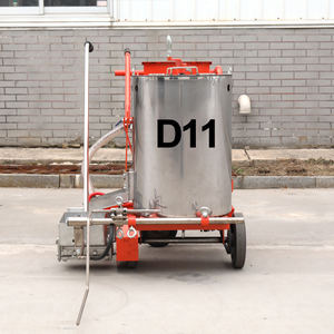 Mit CE D11 Shanghai Heißschmelz Straßenmarkierungsmaschine Bürgersteig-Sprühdose Handdruck-Thermoplastik-Straßenmarkierungsmaschine - Product Image 6