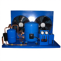 Unidad de Condensación de Refrigeración con Manómetro de Doble Ventilador y Receptor de Líquido para Cámaras Frigoríficas