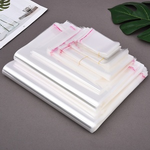 Sacs en plastique OPP en stock, film auto-adhésif, emballage transparent, accessoires durables, sacs pour vêtements, pour l'exportation transfrontalière - Product Image 1