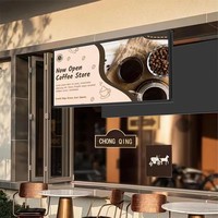 P5 5mm Dış Mekan LED Tabelası 65"x34" IP65 Su Geçirmez WiFi USB Programlanabilir Dijital Ekran Kayan Mesaj Panosu İşletme Metni
