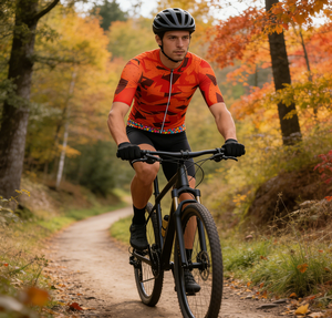 Camiseta de Ciclismo para Hombre sin Costuras, Diseño OEM, Fabricada en Fábrica, Tejido Reciclado, MOQ Bajo, Entrega Rápida, Tallas Personalizadas - Product Image 1