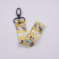 CH Wholesale Sublimation Printing Polyester Lanyards With Logo Custom Certification Keychain OEM ODM ECO Promotion Event Gifts