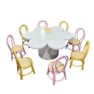 Chaise pour enfants en rotin faite à la main élégante pour événements et fêtes, chaise en osier pour tout-petits, naturelle, écologique, durable, mobilier de siège pour enfants - Product Image 3