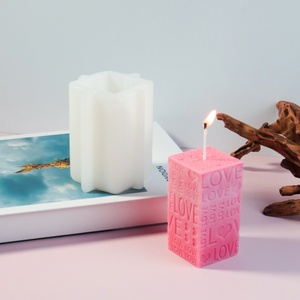 Moule à bougie en silicone à prix d'usine pour la Saint-Valentin, décoration de la maison, bougie parfumée - Product Image 3