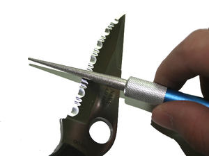 Aiguiseur Portable d'extérieur en diamant, aiguiseur multifonctionnel Type stylo en alliage, aiguisoir de crochets de poisson/dents - Product Image 3