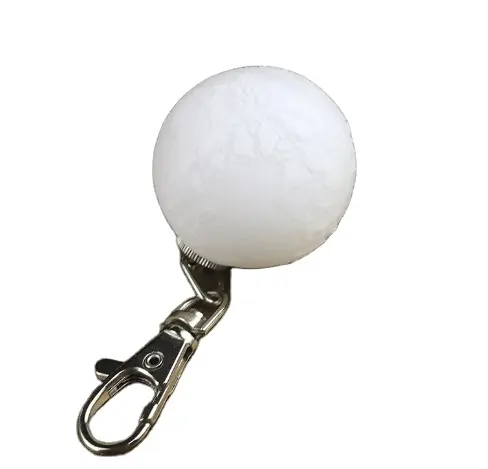 Promotion Gift 3D Moon Lamp Keychain LED night light custom keychains