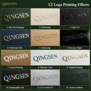 Cartons pliants personnalisés en papier artistique brun foncé avec estampage à chaud doré, fermeture à pression, emballage cadeau haut <span class=keywords><strong>de</strong></span> gamme pour chocolat noir, pour confiserie - Product Image 2