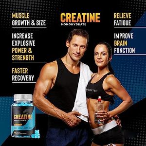 מותאם אישית תווית חדשה עיצוב creatine gummies לב לא gmo שריר בניין קריאטין תוספת אנרגיה - Product Image 3