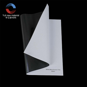 P8003 PVC blanc noir tissu pour <span class=keywords><strong>film</strong></span> d'écran de projection - Product Image 3
