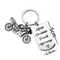 Cadeau de remerciement pour employés, style américain, très demandé en Europe et en Amérique, en acier inoxydable, thème moto, pour la motivation