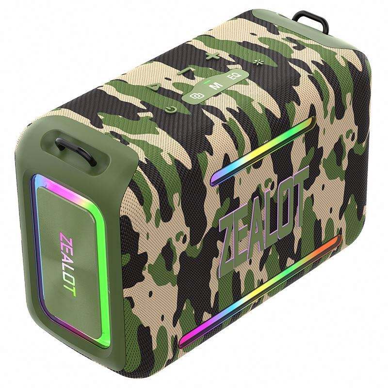 S95 Zealot 120WポータブルBluetoothスピーカーRGBカラフルライト防水