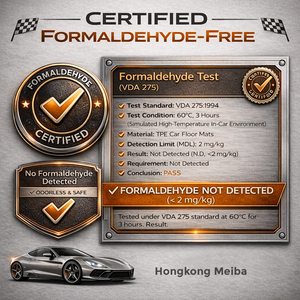 Alfombrillas de Coche TPE Personalizadas para Toyota Crown RHD 2024 |   Tapetes para Piso Impermeables para Todo Clima, Juego Completo, OEM de Fábrica - Product Image 6