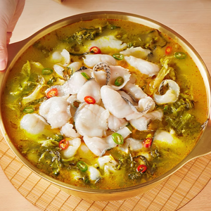 5 minutos de servicio rápido, chucrut dorado, pescado congelado, cocina china precocinada, OEM disponible - Product Image 5