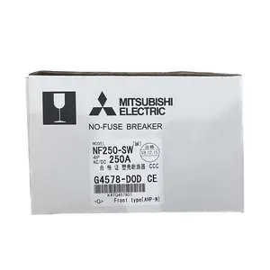 Original Japanese Mitsubishi molded case circuit breaker MCCB air switch NF250- SW 4P 250A