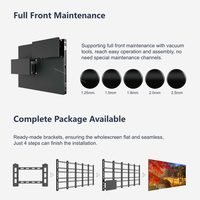 İç Mekan Led TV Duvar Paneli P0.9 P1.5 P1.8 Led Ekran İç Mekan Led Video Duvar Ekranı