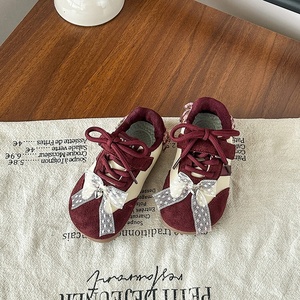 รองเท้าผ้าใบเด็กผู้หญิงสไตล์เจ้าหญิงเยอรมันสำหรับฤดูใบไม้ผลิ พื้นนุ่มใส่สบาย - Product Image 3