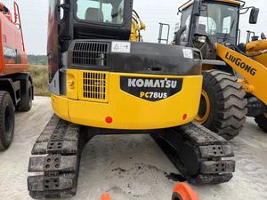 Mini excavatrice utilisée de KOMATSU PC78US fabriquée au JAPON moteur original de KOMATSU 7ton PC35 PC40 PC55 PC56 - Product Image 2