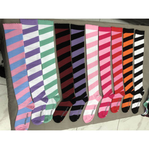 Chaussettes hautes en coton 100 % pour femmes, motif dessin animé, au-dessus du genou, pour usage quotidien, vente en gros - Product Image 2