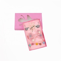 Nouveau style, bandeau élastique à nœud papillon pour fille, bandeau pour cheveux en dentelle, ensemble de 3 pièces, vente en gros d'usine
