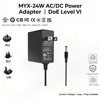 Caméra embarquée multi-scènes MYIXI, matériau PC, adaptateur secteur USB 24V 1200mA avec sortie 2.5A-5A, entrée AC 9.5V-13.5V, garantie de 2 ans