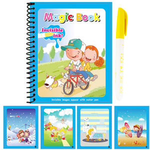 Montessori Magisches Wassermalbuch Malset Zeichenspielzeug Stift Kunstsets Vorschulisches Lernspielzeug für Kinder Jungen und Mädchen - Product Image 6