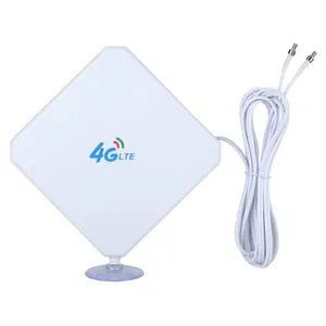 Dual Ts9 3G 4G Lte Antenne 35dbi High Gain Draadloze Router Antenne Met Zuignap